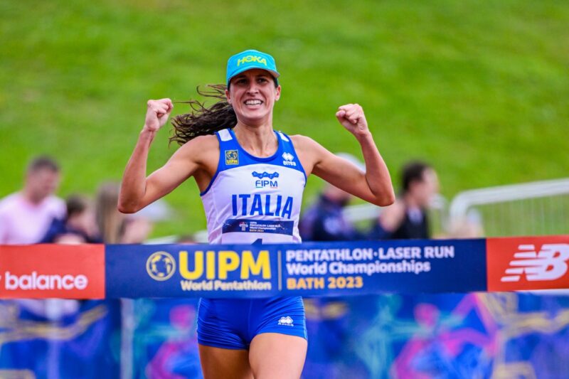 Pentathlon Mondiali Dominio Delle Azzurre Azzurri Di Gloria