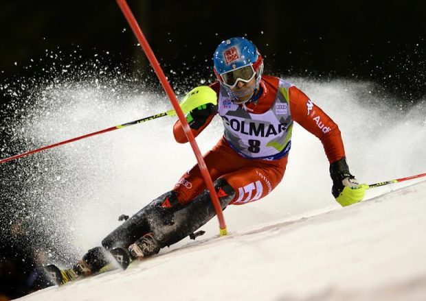 Stefano Gross: per lui un deludente ritiro nella gara di slalom di Kitzbuhel, che ha chiuso il weekend della CdM di sci alpino