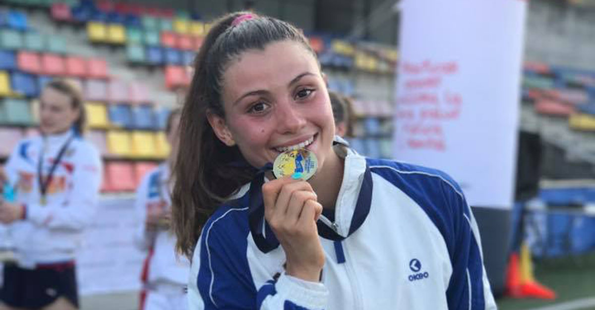 irene prampolini oro pentathlon europei juniores 2017 italia nazionale barcellona
