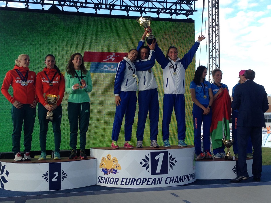 pentathlon europei 2017: oro a squadre italia femminile irene prampolini, gloria tocchi, alice sotero