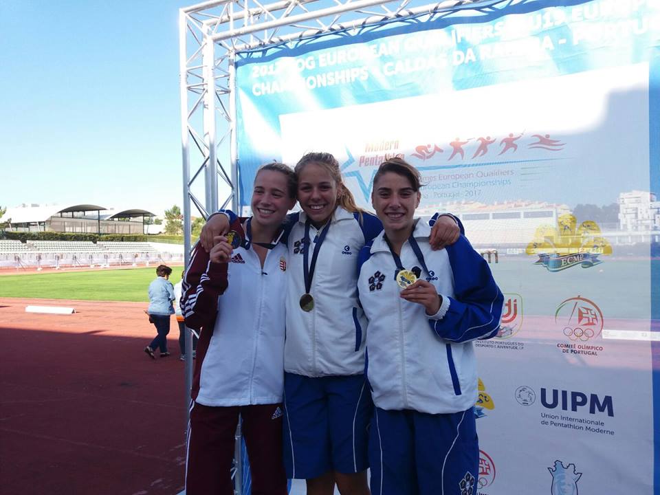 pentathlon europei youth a 2017 lea maria lopez oro, alice rinaudo bronzo, oro a squadre italia