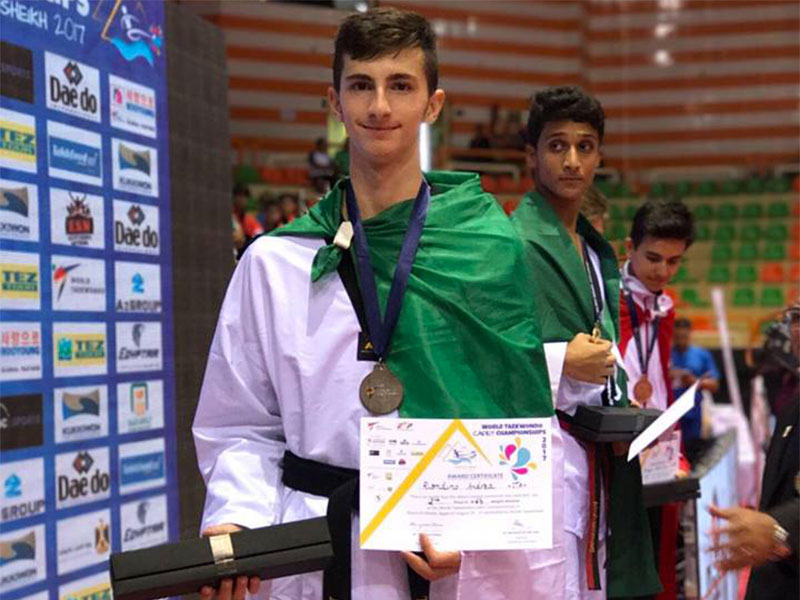 taekwondo andrea riondino argento ai mondiali cadetti 2017 italia