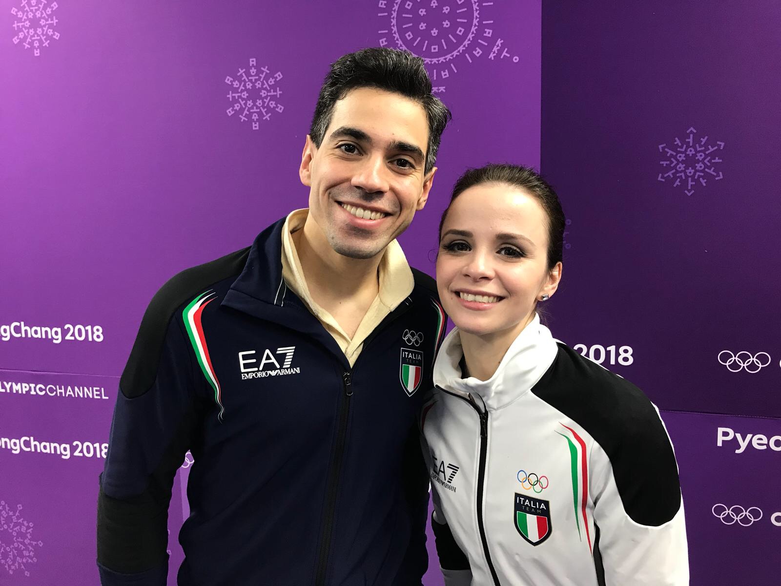 Luca Lanotte e Anna Cappellini alle Olimpiadi invernali 2018