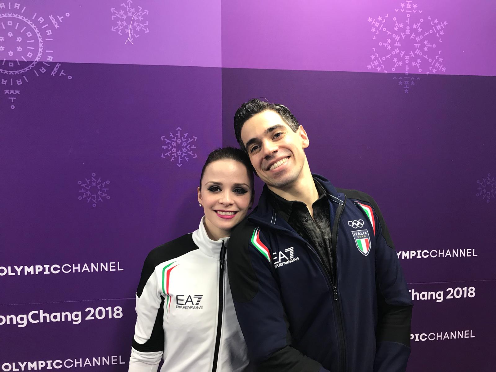La coppia Cappellini-Lanotte alle Olimpiadi invernali 2018