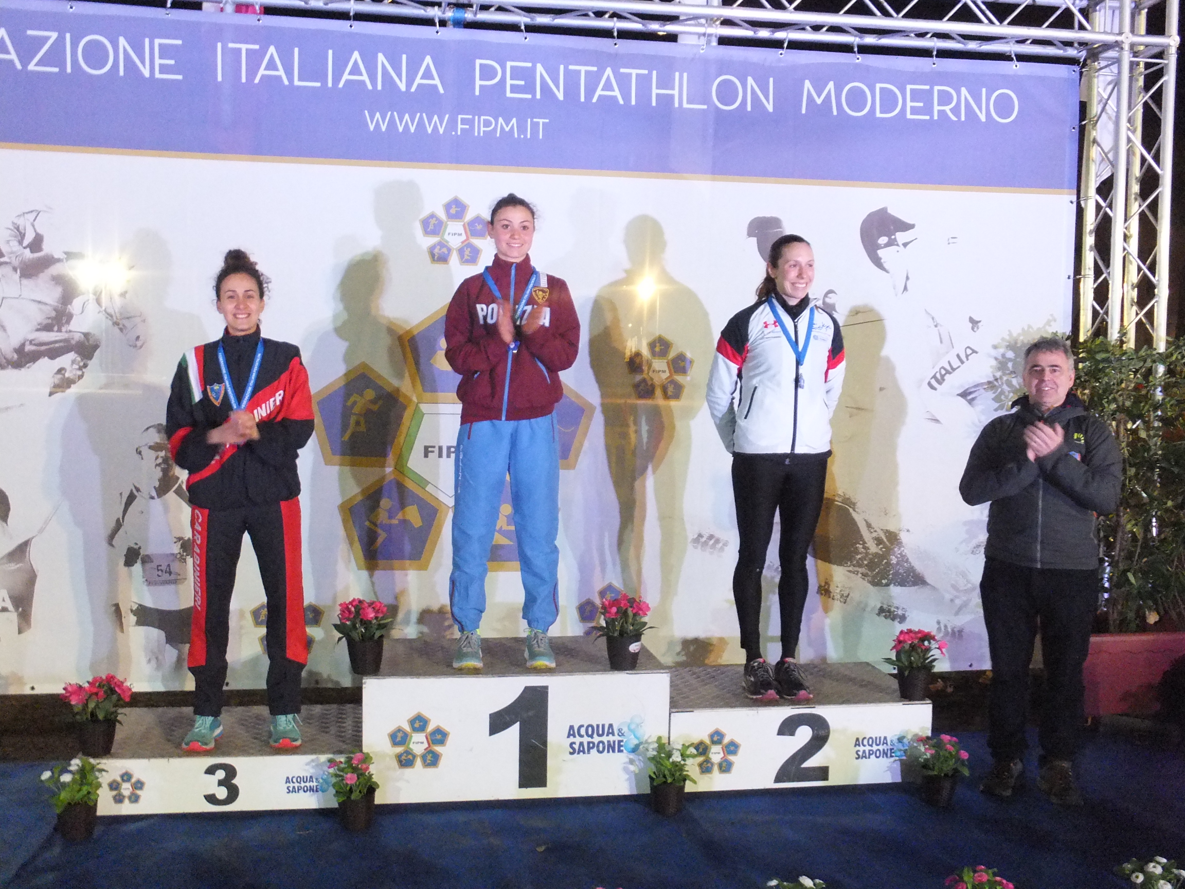 pentathlon campionati italiani open 2018 campionato italiano open pentathlon moderno 2018 donne irene prampolini francesca tognetti alice sotero