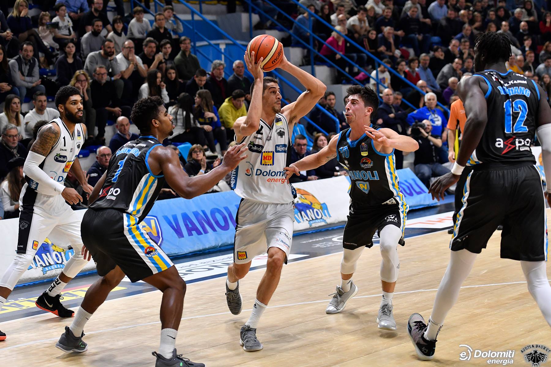 Basket Serie A1: Trento vince e convince a Cremona