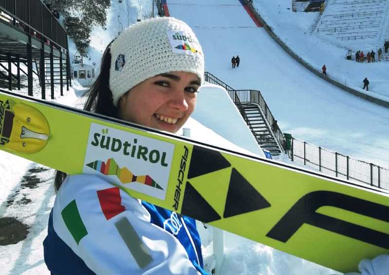 salto con gli sci coppa del mondo 2019 lillehammer lara malsiner italia italy ski jumping world cup norvegia norway