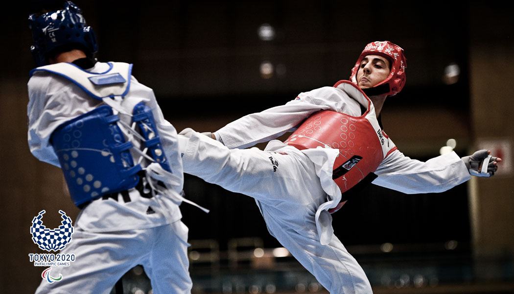 parataekwondo antonino bossolo qualificato Tokyo 2020 italia italy taekwondo paralimpico paralympics paralimpiadi categoria -61 kg K44 paralympic pass