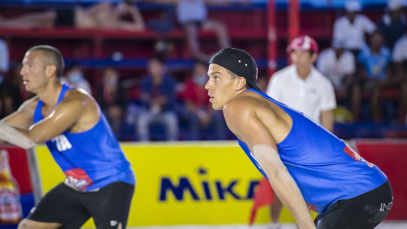 Tiziano Andreatta & Andrea Abbiati al torneo 2 stelle di Phnom Penh (CAM) del Beach Volley World Tour 2020