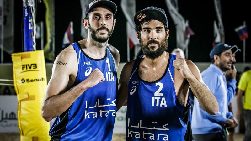 Lupo & Nicolai al torneo 4 stelle di Doha (QAT), tappa del Beach Volley World Tour 2020