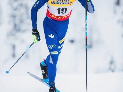Francesco De Fabiani in azione al Ruka Nordic (FIN)