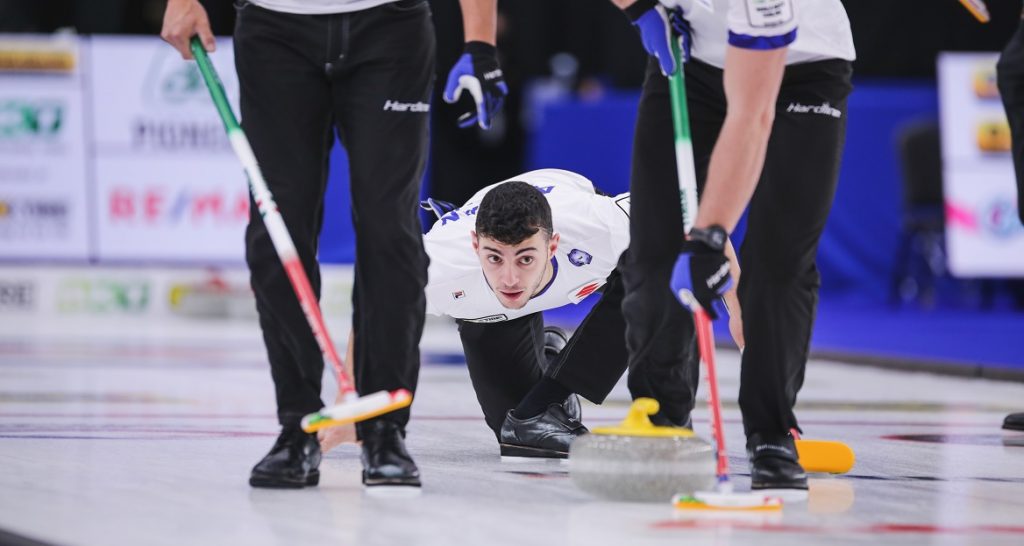 Sebastiano Arman ai Mondiali 2021 di curling