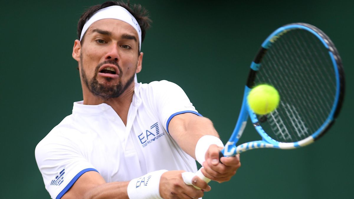 Fabio Fognini a Wimbledon