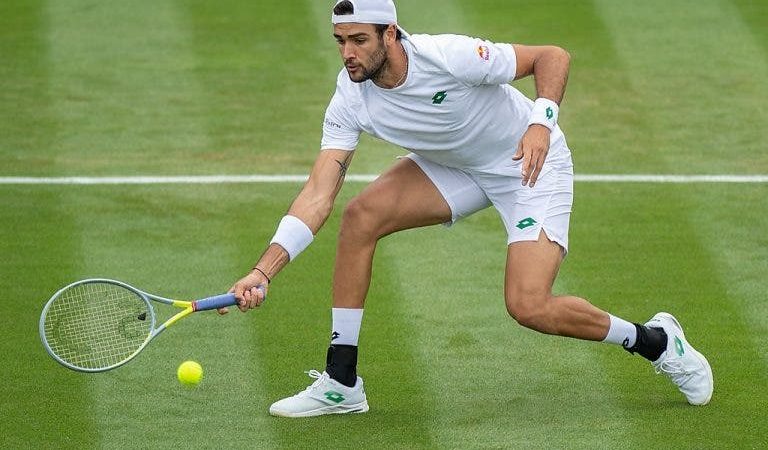 Matteo Berrettini a Wimbledon 2021