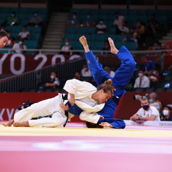 Odette Giuffrida in azione durante le Olimpiadi di Tokyo 2020