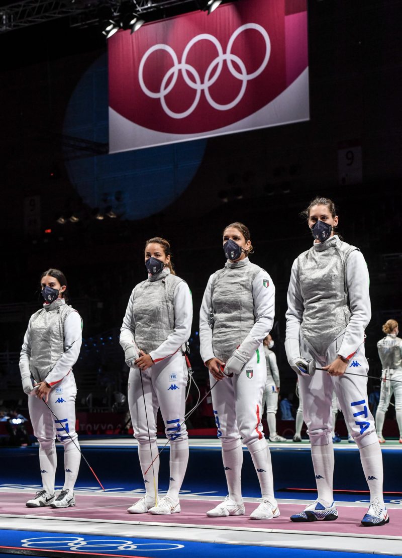 Olimpiadi, scherma le azzurre del fioretto sono medaglia di bronzo