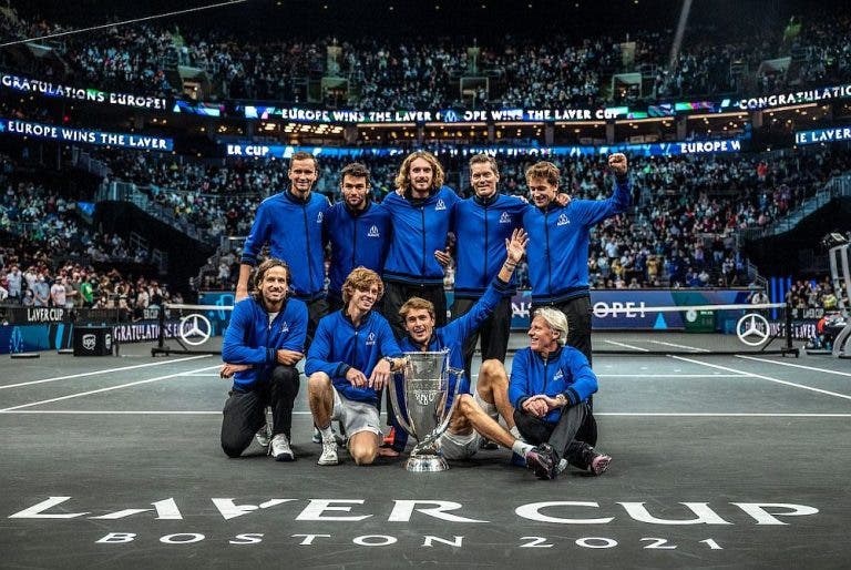 Il Team Europe, vincitore della Laver Cup
