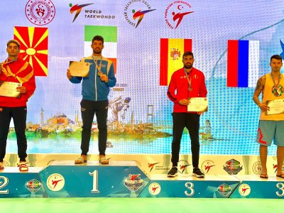 taekwondo president's cup 2021 istanbul roberto botta oro italia italy gold categoria -87 kg maschile istanbul turchia