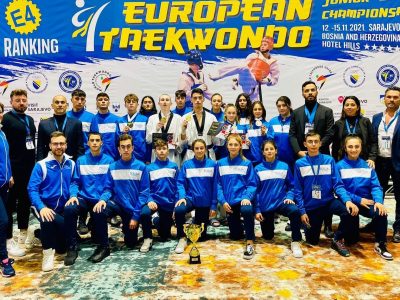 taekwondo europei junior 2021 cinque medaglie italia team italy european juniores champioships sarajevo 2021