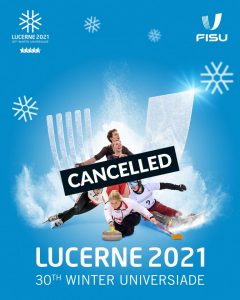 Cancellazione ufficiale Universiadi Lucerna 2021
