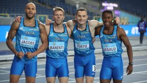 atletica world relays 2021 possibile oro italia staffetta 4x100 atletica leggera athletics mondiali di staffette possibile oro azzurro italy