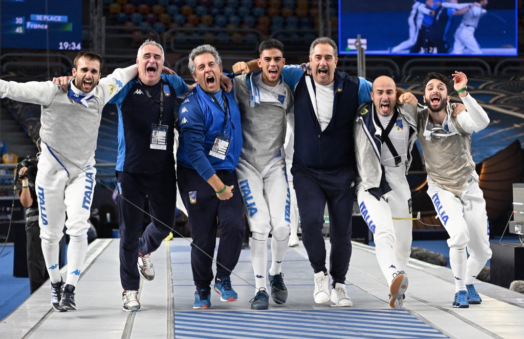 Scherma, Mondiali 2022 gli azzurri del fioretto sono campioni del mondo