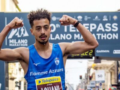 atletica iliass aouani record italiano maratona italia italy atletica leggera athletics marathon italian national record barcellona 2023 primato nazionale