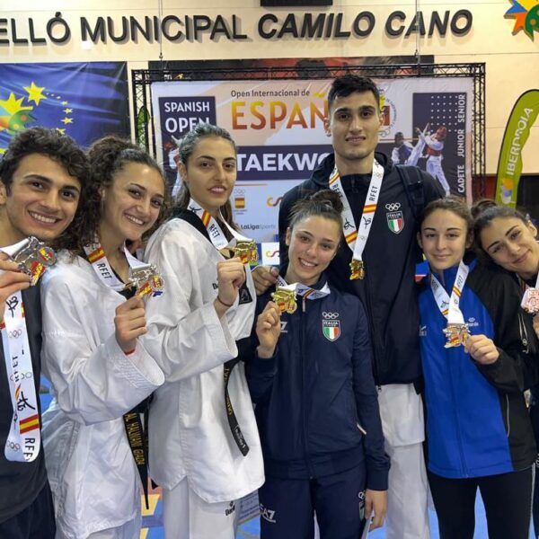 taekwondo spanish open 2023 medaglie italia italy oro argento bronzo gold silver bronze