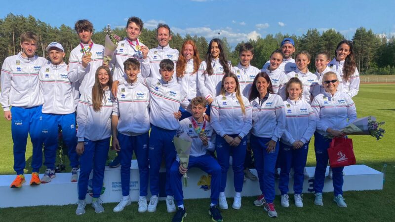 pentathlon europei 2023 under 17 e 19 italia team italy pentathlon moderno modern pentathlon european championships Druskininkai lituania