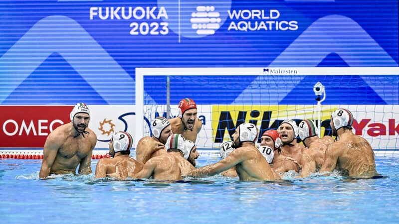 Pallanuoto Mondiali 2023, i gironi: 7Rosa e 7Bello avanti | Azzurri di