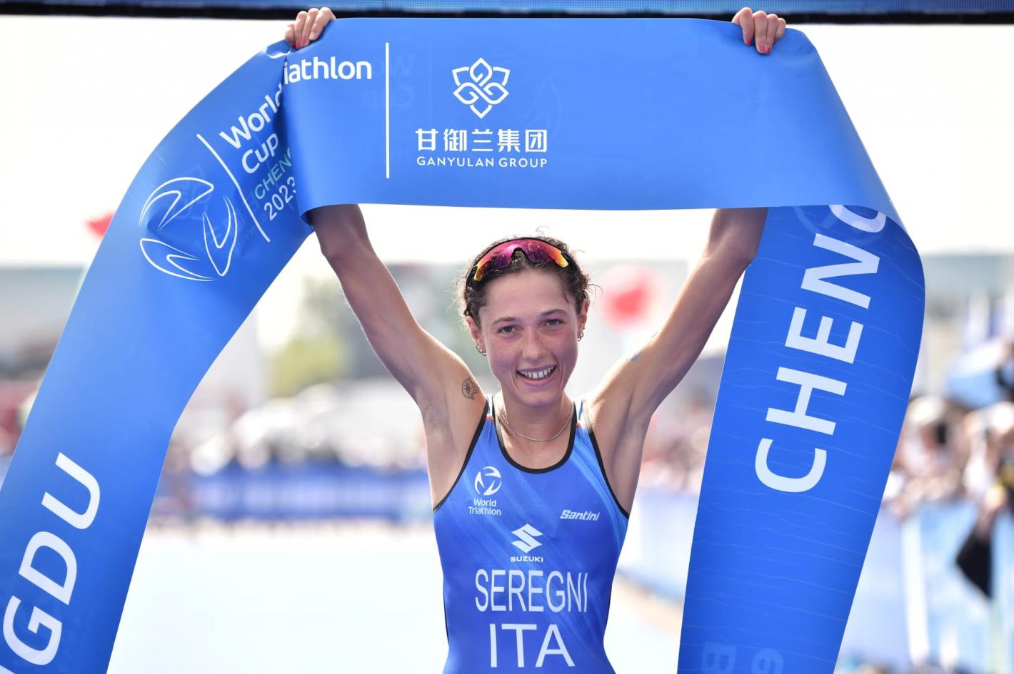 Triathlon Coppa del Mondo 2023 Chengdu e Brasilia dominio Italia AdG