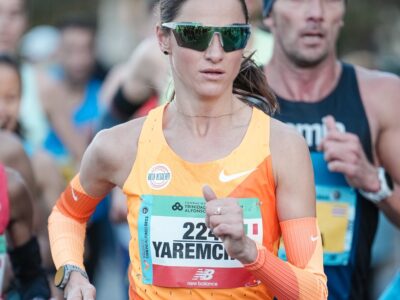 atletica maratona valencia 2023 sofiia yaremchuk record italiano italia italy national record athletics valencia marathon 2023