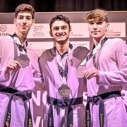 taekwondo world grand prix final 2023 manchester vito dell'aquila oro italia italy gold categoria -58 kg uomini