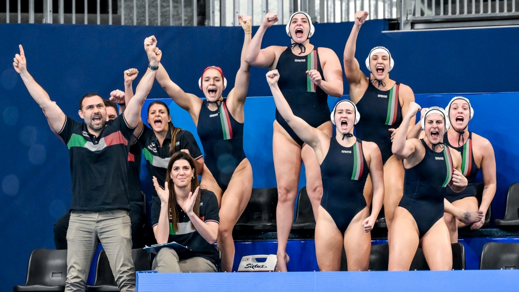 pallanuoto mondiali 2024 gironi doha 2024 7rosa italia italy setterosa waterpolo world championships