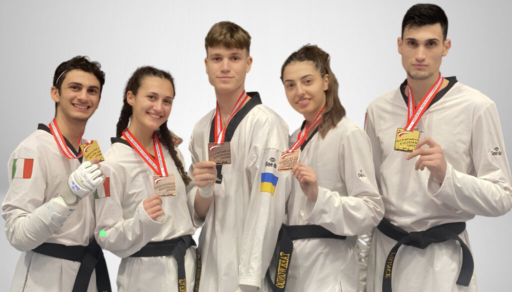 Taekwondo Austrian Open 2024 dominio azzurro Azzurri di Gloria