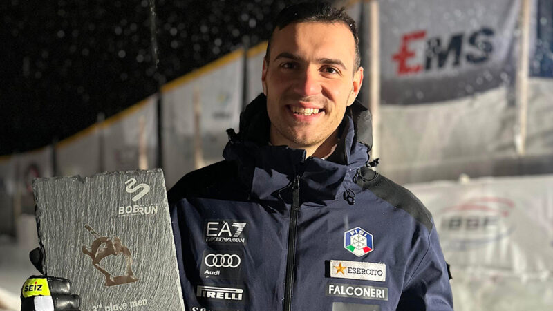 skeleton coppa del mondo 2025 st moritz amedeo bagnis terzo posto italia italy third place