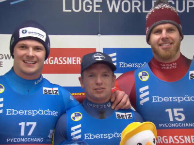 slittino coppa del mondo 2025 pyeongchang dominik fischnaller secondo posto italia italy second place luge world cup