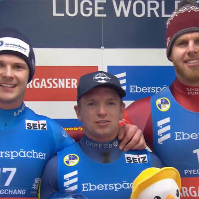 slittino coppa del mondo 2025 pyeongchang dominik fischnaller secondo posto italia italy second place luge world cup